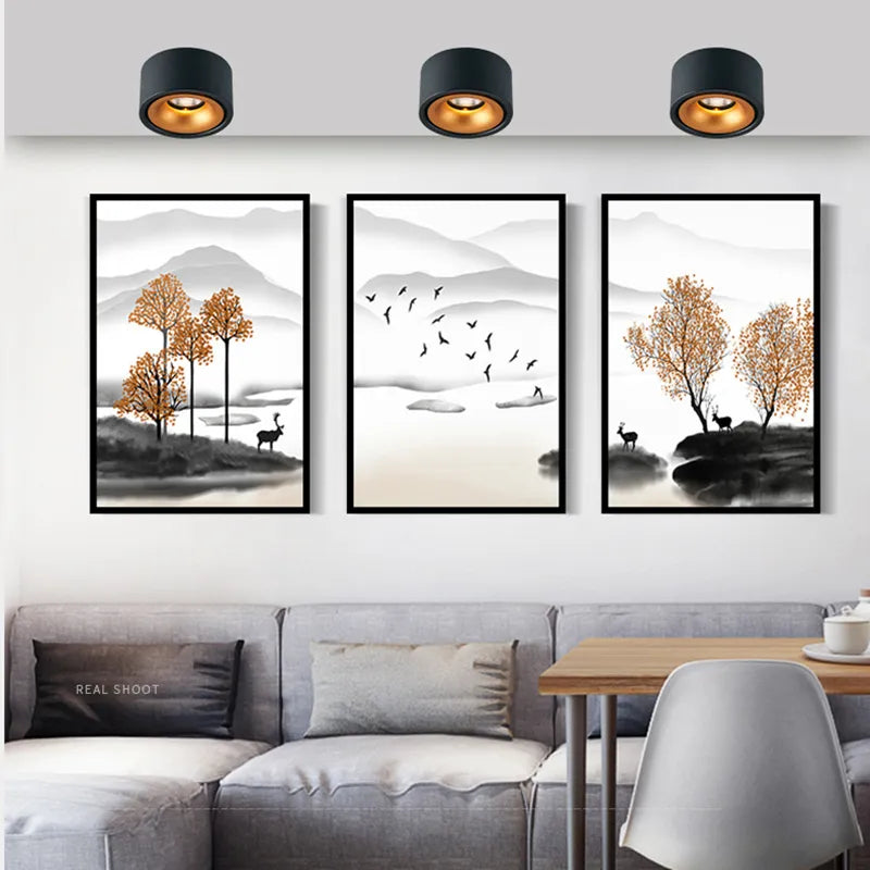 Helissa - Bländfri LED-takspotlight 2