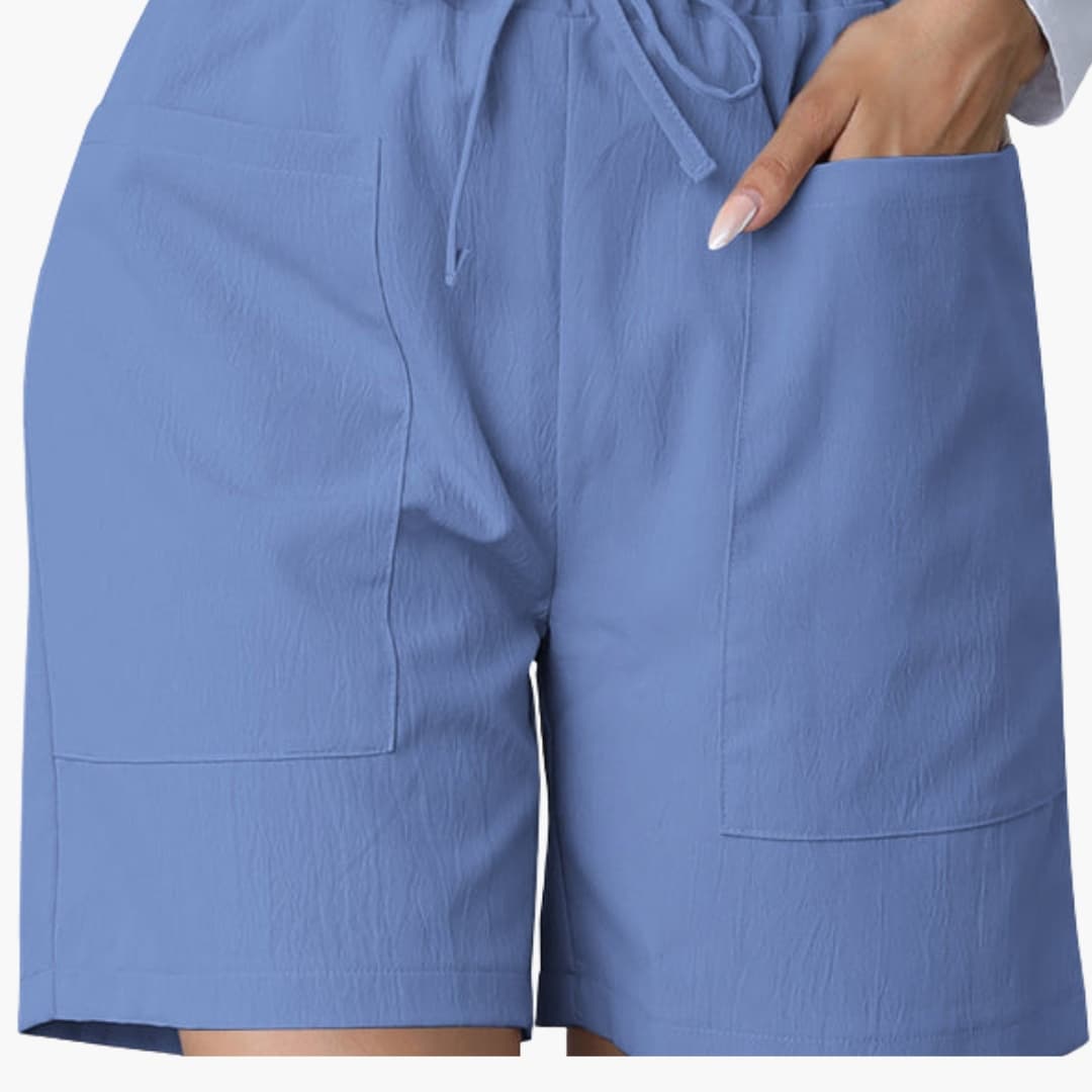 High-Waisted Wide-Leg Shorts for Women with Pockets - Stylish Summer Casual Wear 6