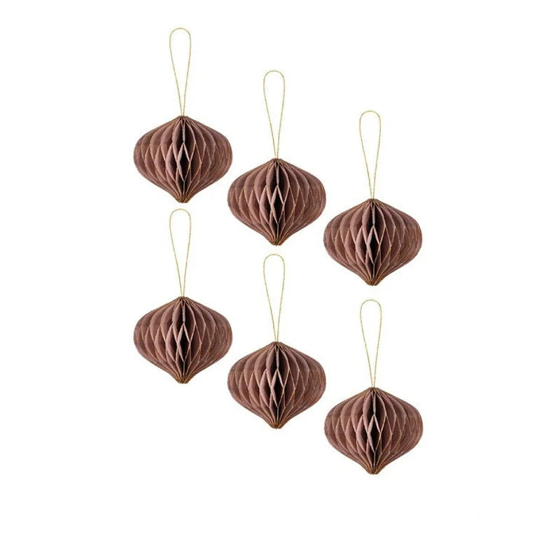 Honungsblomma | Lyxig pappersbollsdekoration för högtidsevenemang 0