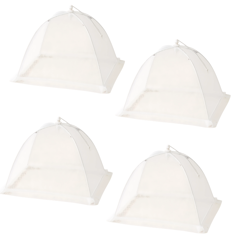 Hopfällbar Nätskärm för Mat – Skyddar Mot Insekter och Damm, Vikbar och Lätt, Perfekt för Utomhusbruk och Camping 2