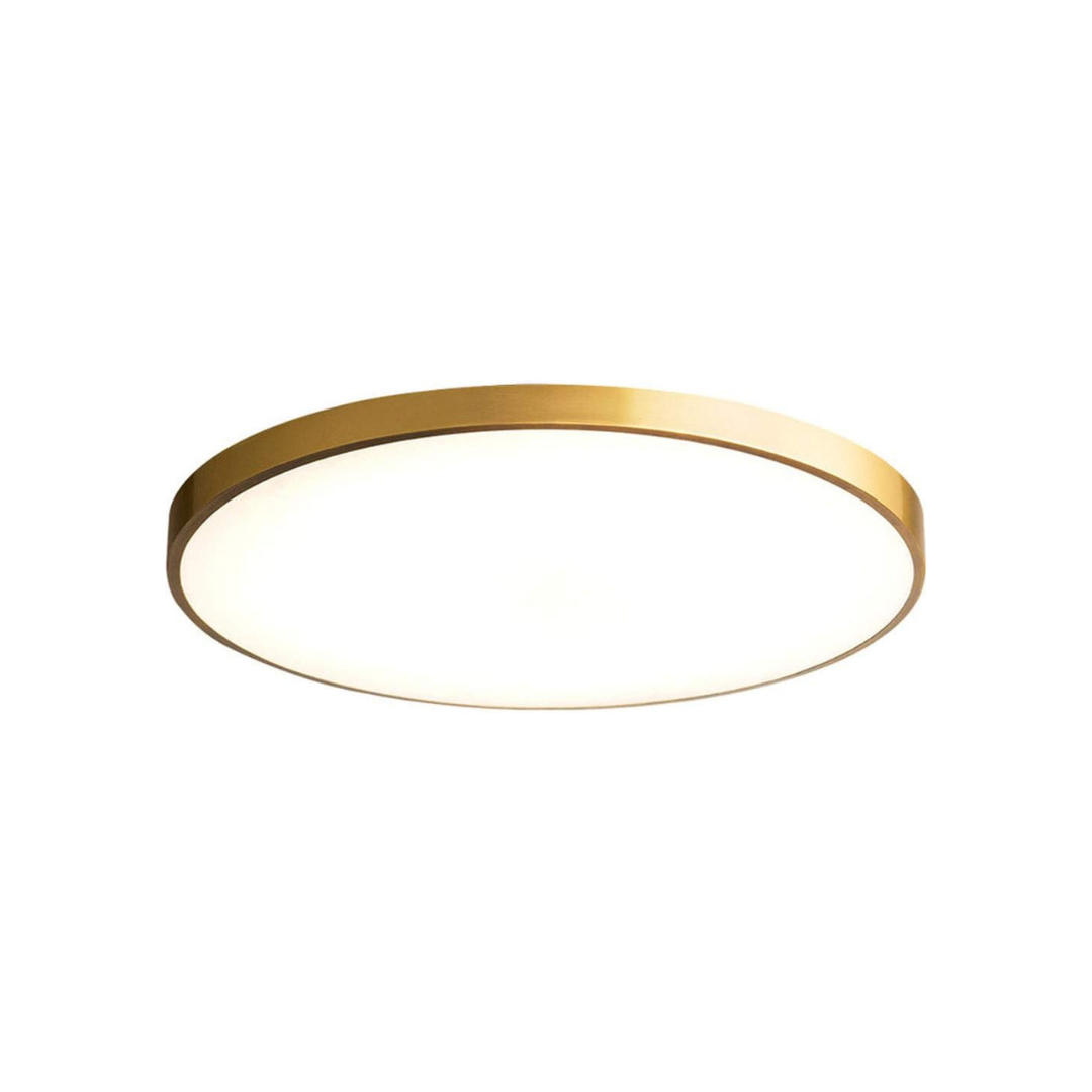 Icho - Ultratunn LED-taklampa guld 3