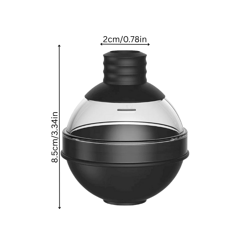 Isbollsform i Silikon för Perfekta Drinkar – Långsamt Smältande Isbollar 1