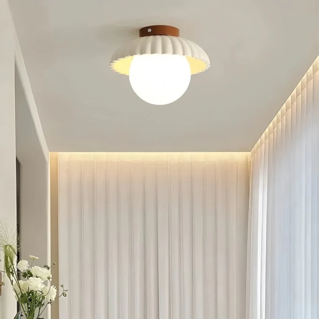 Jiora - Industriell taklampa i järn 4