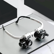 Justerbara LED-förstoringsglas med 8x, 15x och 23x förstoring för hobbyer och precisionsarbete 1