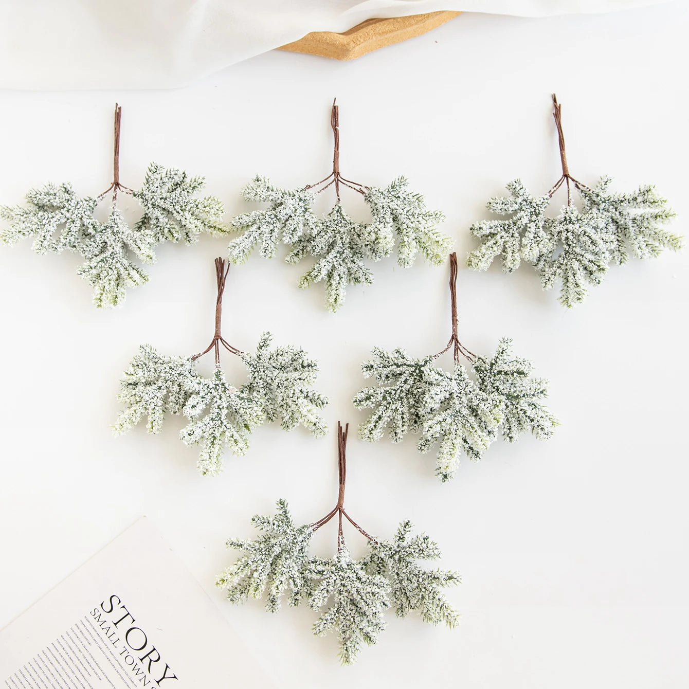 Kaktusberlock | Grönt blad juldekor med bohemisk accent 5