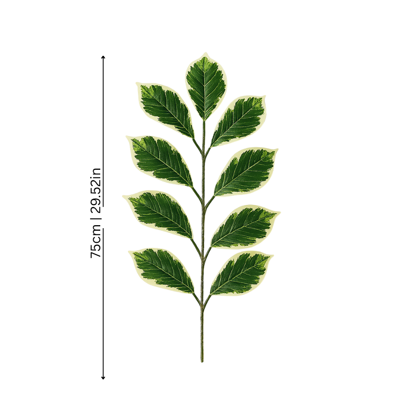 Konstgjord Fiolbladsväxt för Inomhus och Utomhus – Lågunderhållsdekoration i 2 Storlekar 0