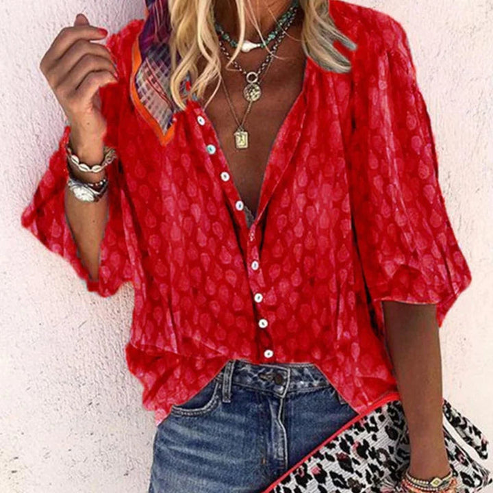 Lightweight Summer Blouse for Women - Trendy and Versatile Style 2