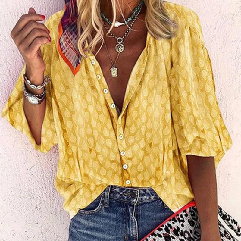 Lightweight Summer Blouse for Women - Trendy and Versatile Style 4