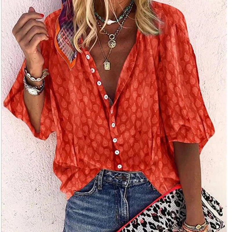 Lightweight Summer Blouse for Women - Trendy and Versatile Style 5
