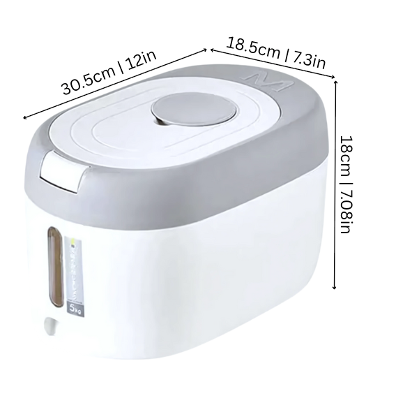 Lufttät Förvaringsbehållare för Torrvaror – PortiBin för Kök 0