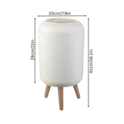 Luktsäker Soptunna med Trycklock – 7L Kapacitet för Hemmet 1