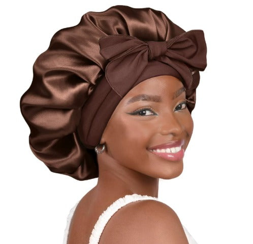 Lyxig sidenmössa | Den ultimata lösningen för hårskydd - Zerah 0