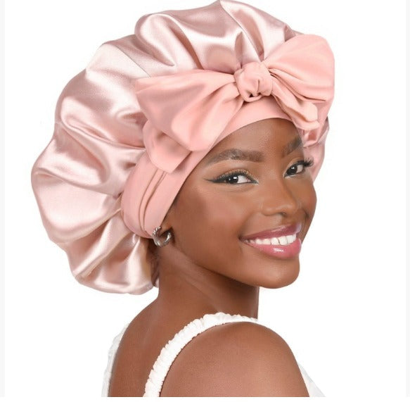 Lyxig sidenmössa | Den ultimata lösningen för hårskydd - Zerah 4