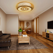 Maelira - Taklampa i naturlig bambu 2