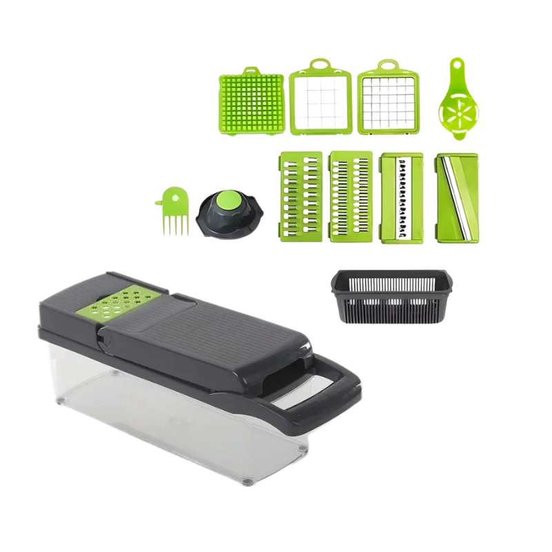 Mångsidig Grönsaksskär med Ergonomiskt Handtag – Effektiv och Lättanvänd 0