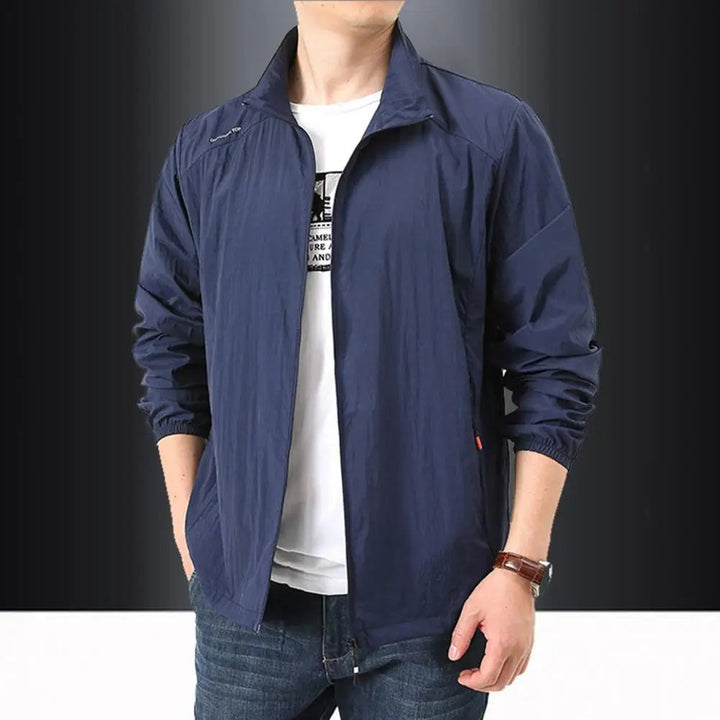 Men's Lightweight Quick-Drying Jacket for Active Outdoor Wear 0