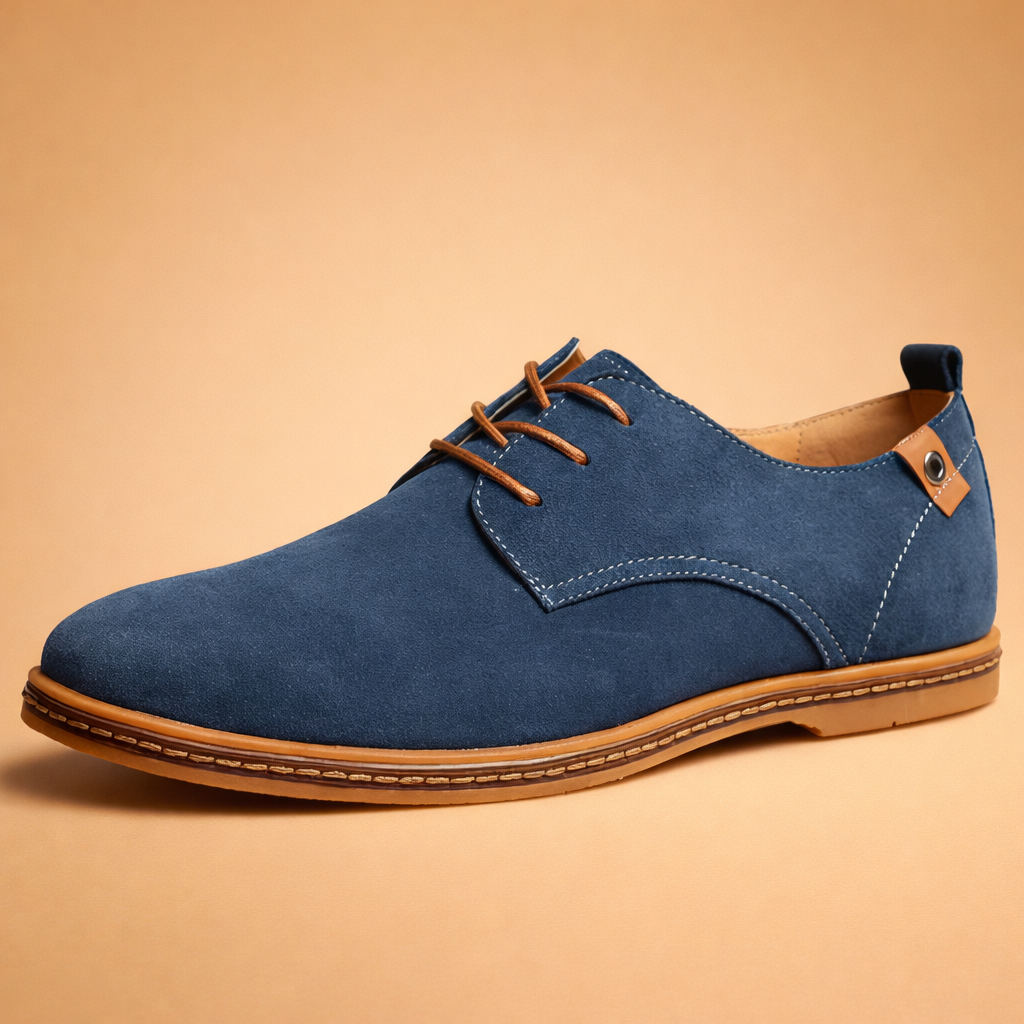 Men's Shoes Casual Lace-Up Oxford with Arch Support - Comfortable & Stylish for Formal and Casual Occasions 0