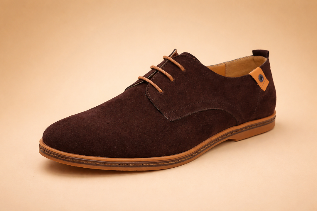 Men's Shoes Casual Lace-Up Oxford with Arch Support - Comfortable & Stylish for Formal and Casual Occasions 1