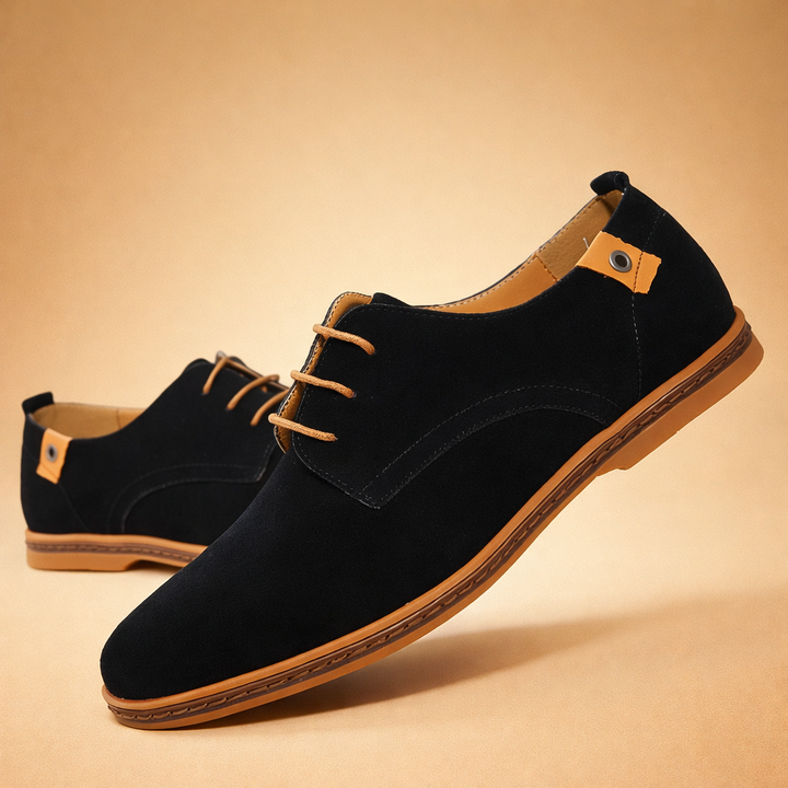 Men's Shoes Casual Lace-Up Oxford with Arch Support - Comfortable & Stylish for Formal and Casual Occasions 2
