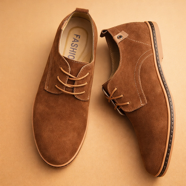 Men's Shoes Casual Lace-Up Oxford with Arch Support - Comfortable & Stylish for Formal and Casual Occasions 4