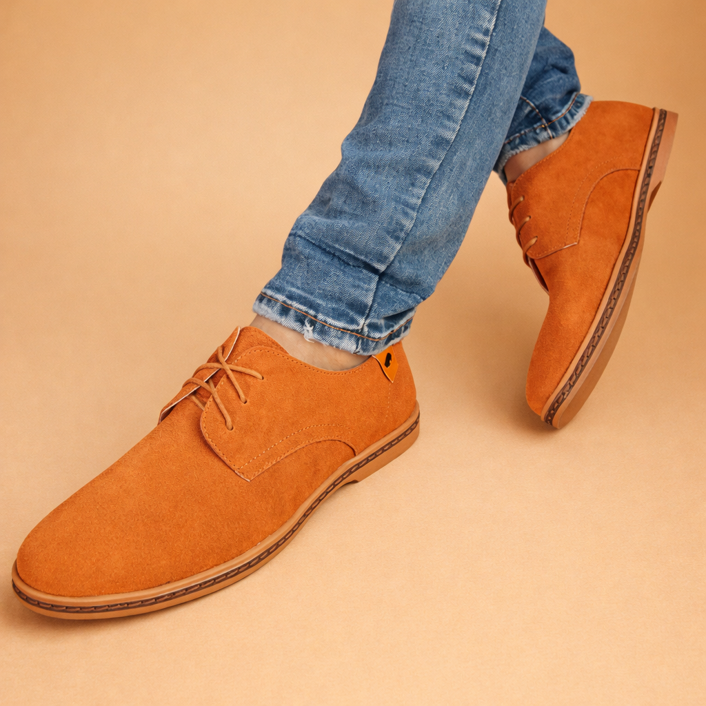 Men's Shoes Casual Lace-Up Oxford with Arch Support - Comfortable & Stylish for Formal and Casual Occasions 6