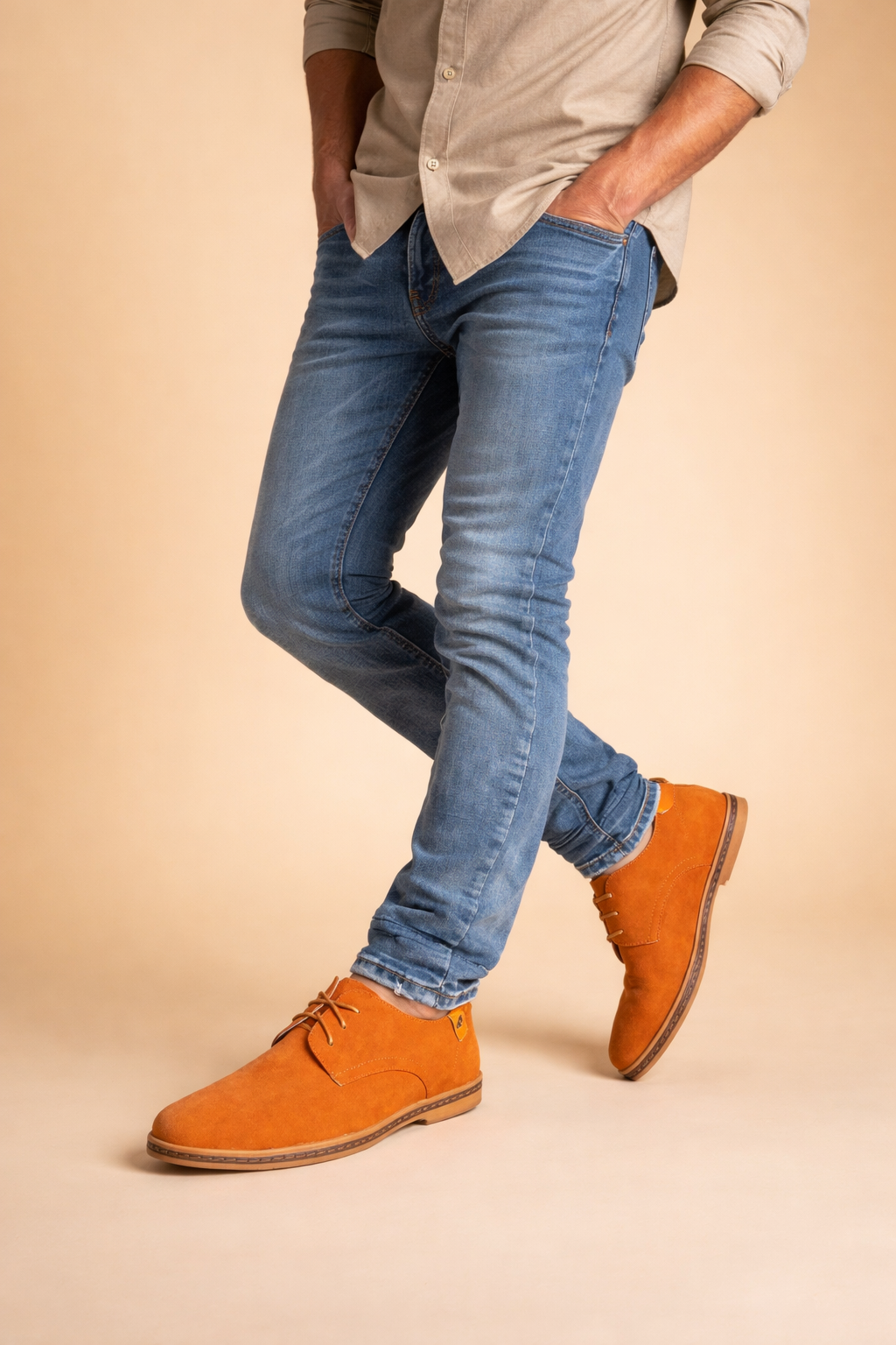 Men's Shoes Casual Lace-Up Oxford with Arch Support - Comfortable & Stylish for Formal and Casual Occasions 7