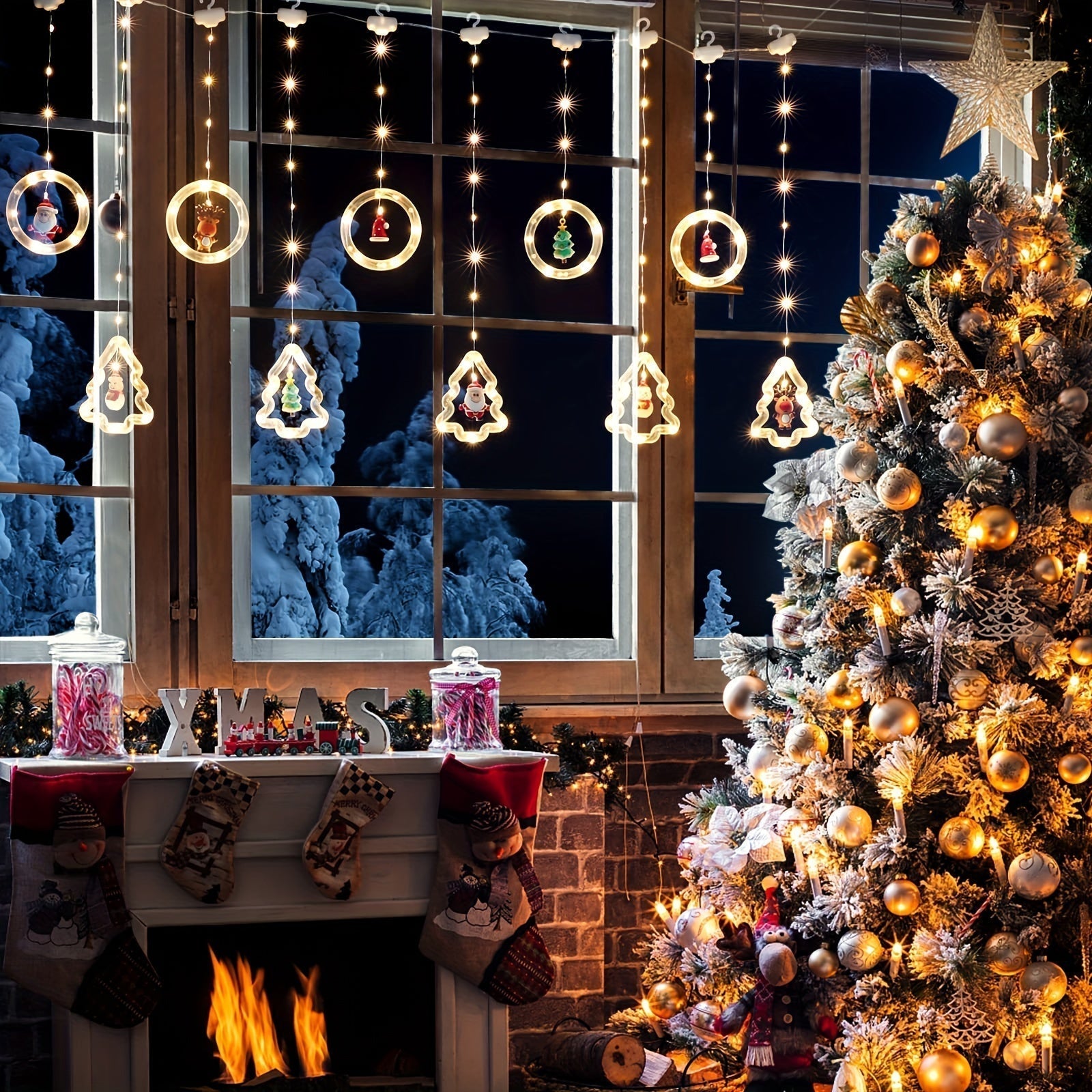 MerryCircle – Önskering LED-lampa med roterande färgeffekt 3