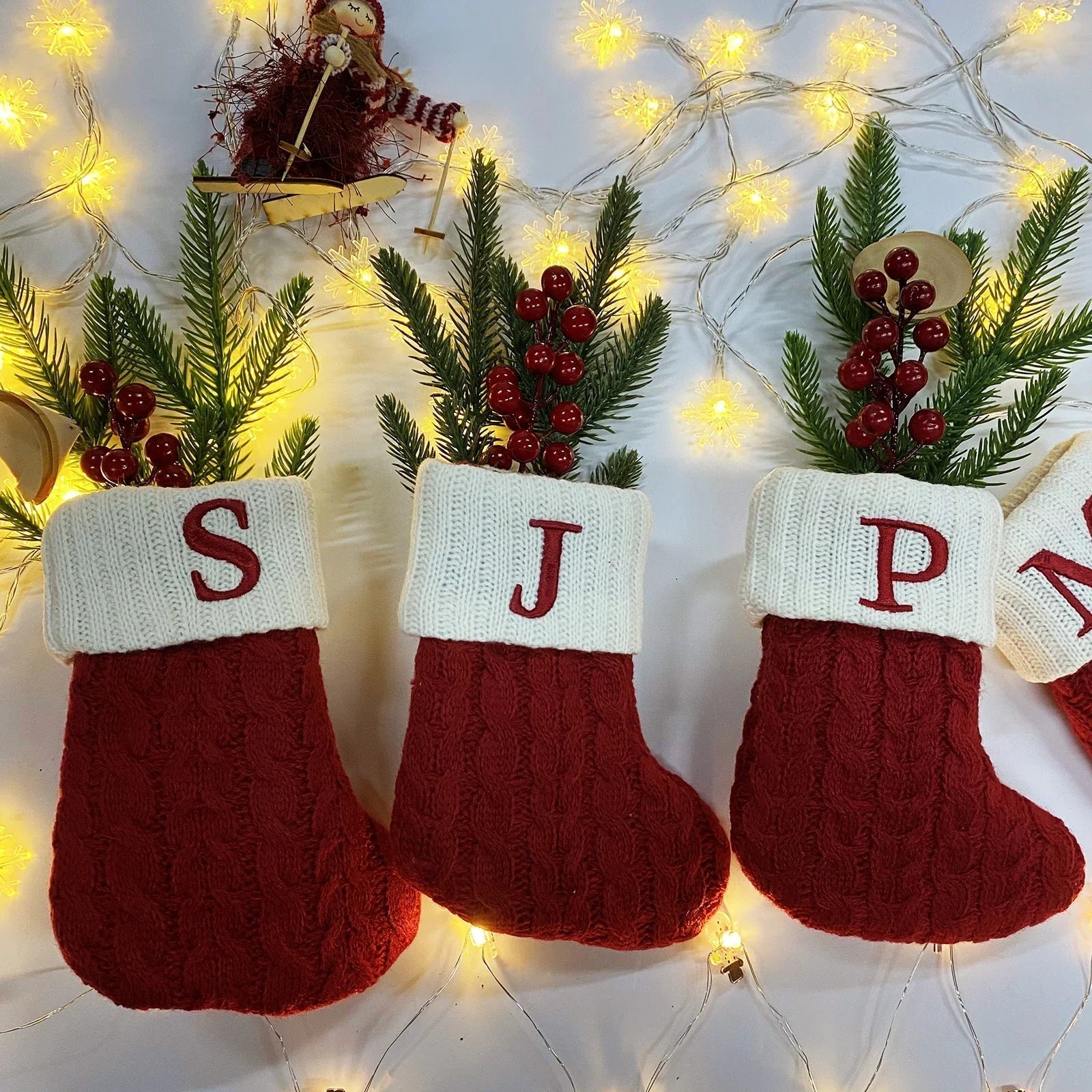 MerrySock – Nordisk julstrumpa med mjuk plyschmanschett 2