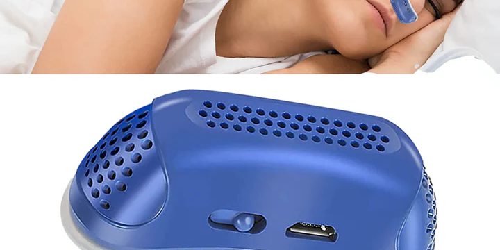 Męskie Przenośne Urządzenie CPAP do Leczenia Bezdechu Sennego Silikon 0