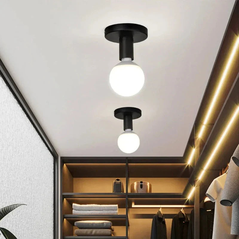 Minerva - Industriell metall retro taklampa 1