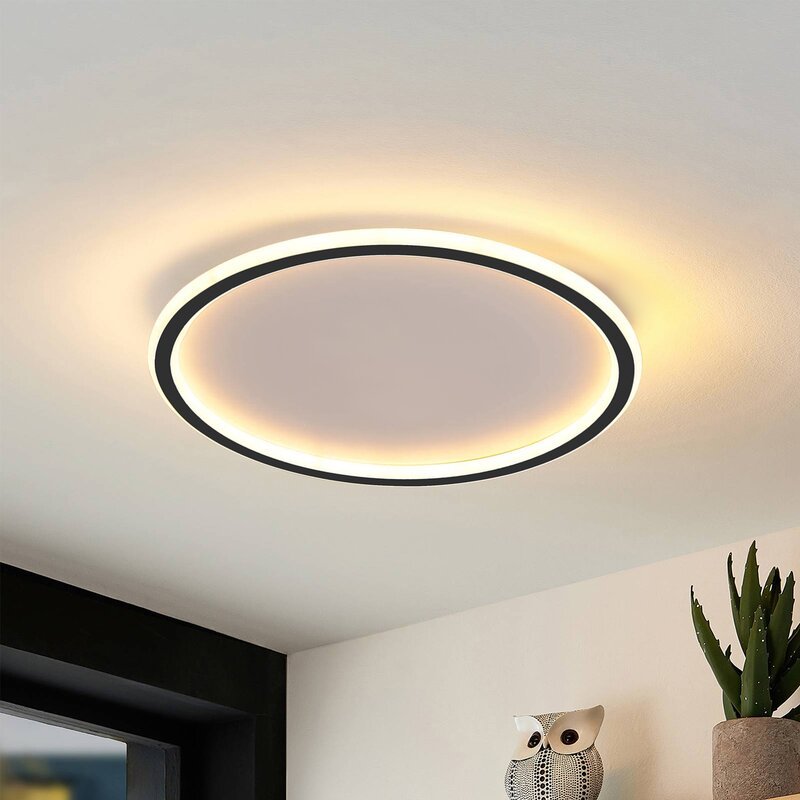 Modern Rund LED Taklampa för Vardagsrum och Sovrum – Energibesparande Takplafond med Minimalistisk Design 3