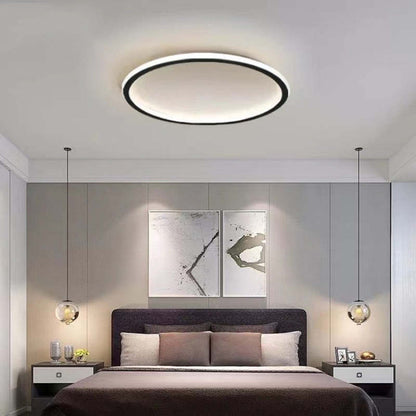 Modern Rund LED Taklampa för Vardagsrum och Sovrum – Energibesparande Takplafond med Minimalistisk Design 6