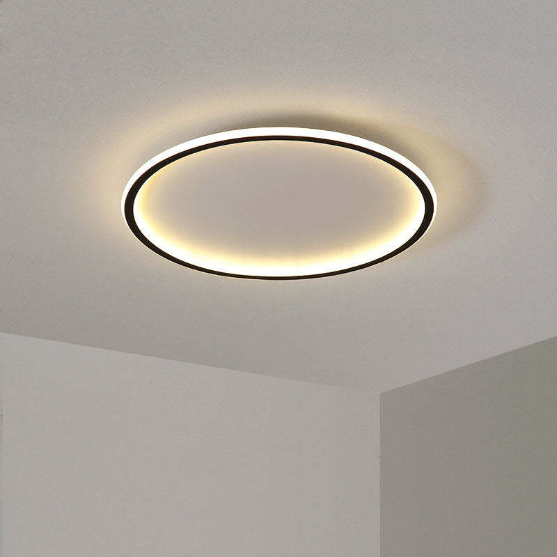 Modern Rund LED Taklampa för Vardagsrum och Sovrum – Energibesparande Takplafond med Minimalistisk Design 7