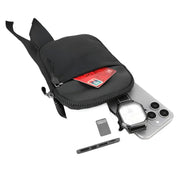 Noah | Vattentät axelremsväska i canvas för resor och vandring 5