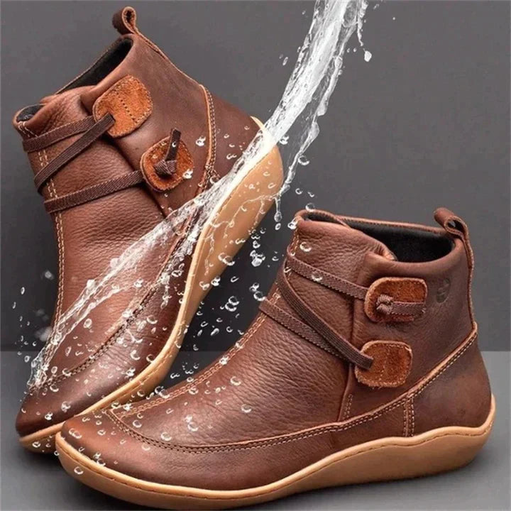 Orthopedic Arch Support Ankle Boots for Women Comfortable Stylish Footwear 0
