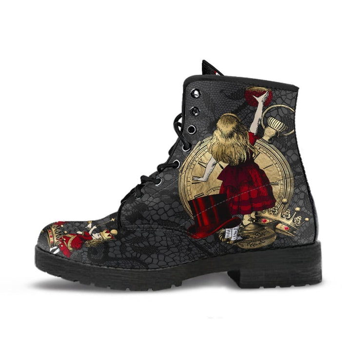 Orthopedic Arch Support Flower Skull Winter Boots for Women 2