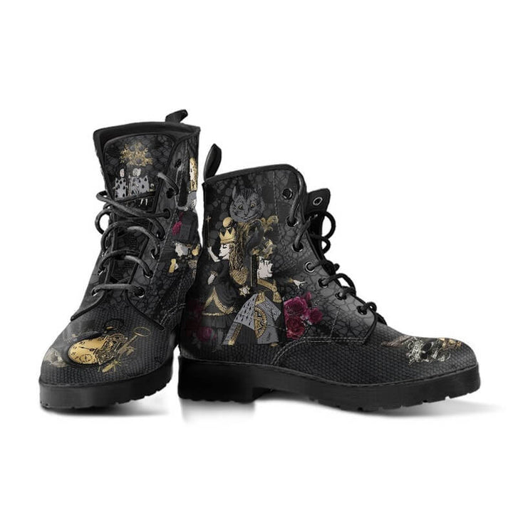 Orthopedic Arch Support Flower Skull Winter Boots for Women 5