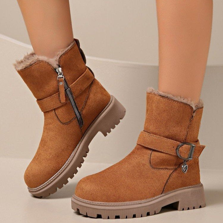 Orthopedic Arch Support Mid-Height Boots for Women Comfortable Casual Footwear 0