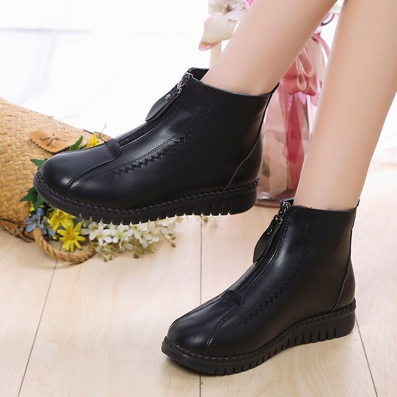 Orthopedic Arch Support Warm Short Boots for Women Comfortable Winter Footwear 6