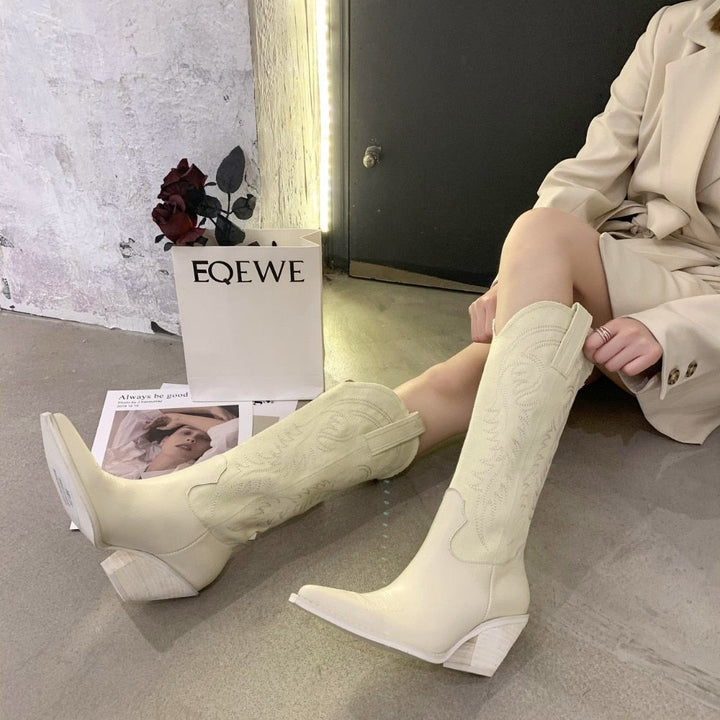 Orthopedic Cassie Cowboy Boots with Arch Support for Women Stylish Fall Footwear 4