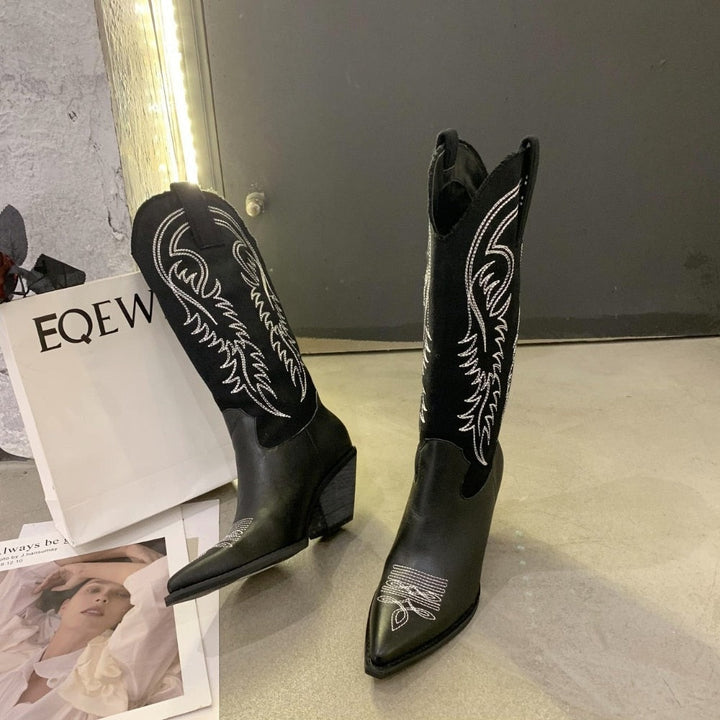 Orthopedic Cassie Cowboy Boots with Arch Support for Women Stylish Fall Footwear 7