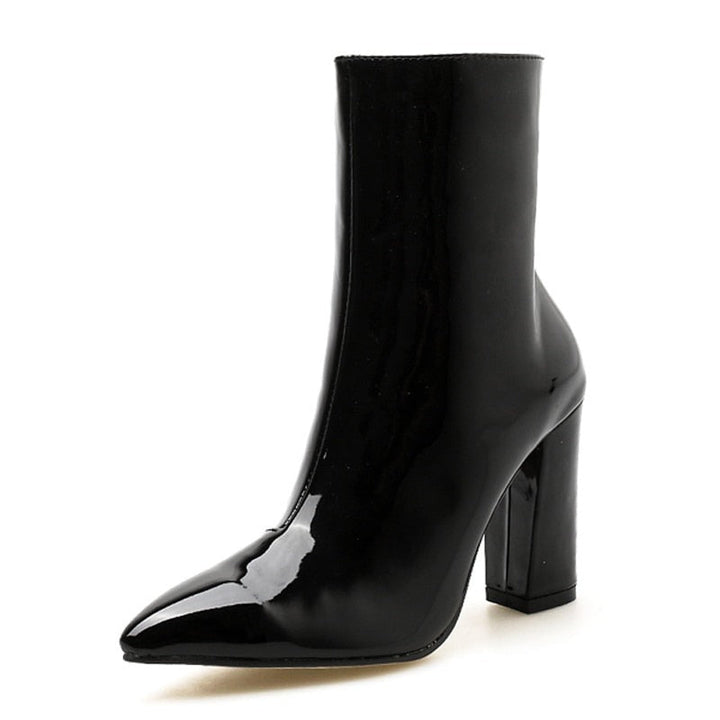 Orthopedic Celeste Ankle Boots with Arch Support and Block Heel for Women 2
