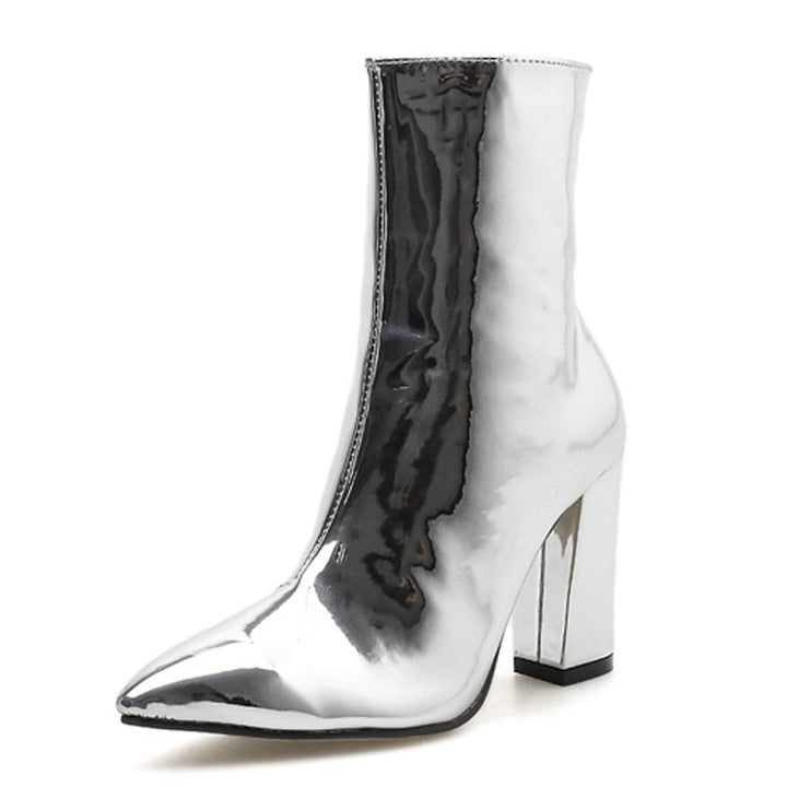 Orthopedic Celeste Ankle Boots with Arch Support and Block Heel for Women 3
