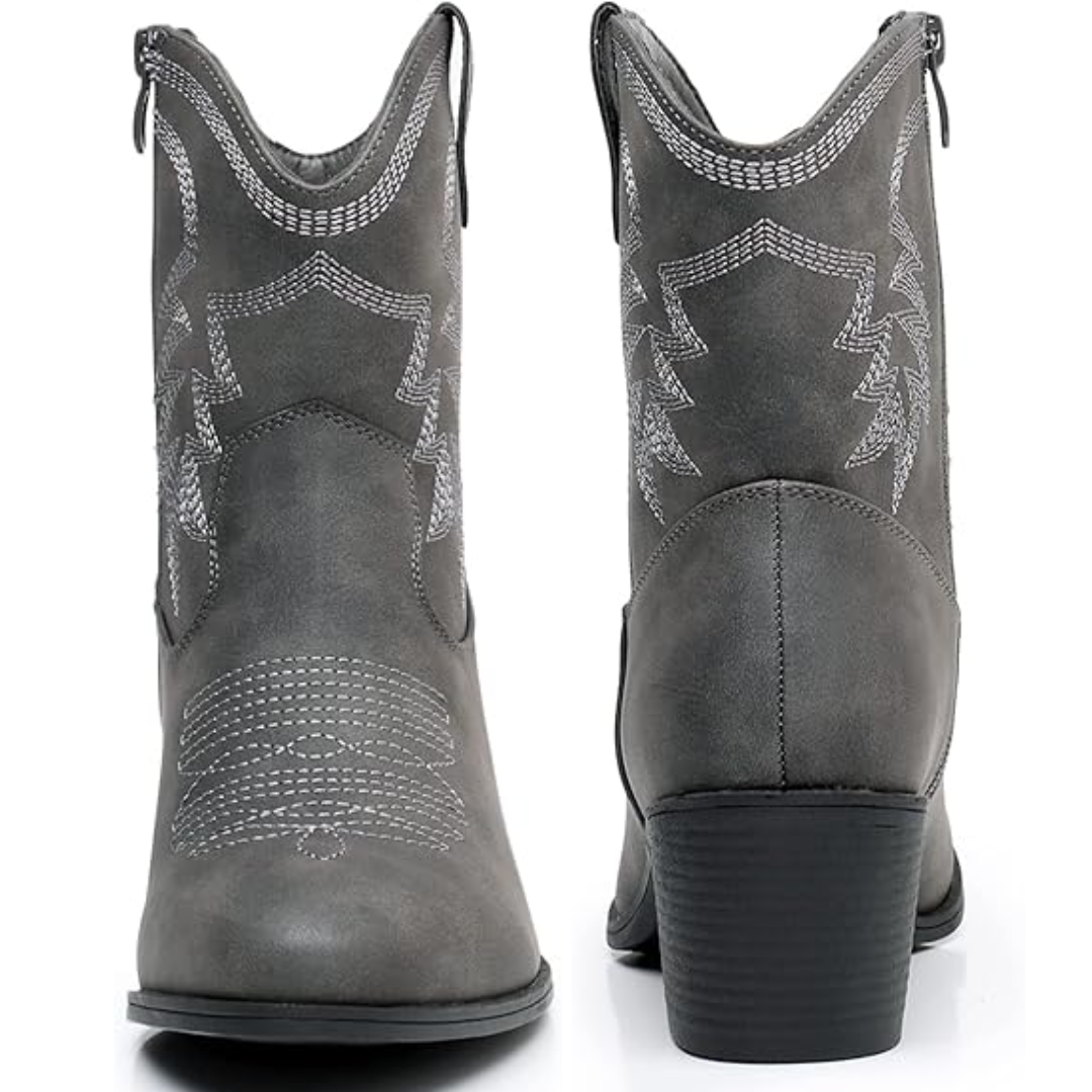 Orthopedic Cowgirl Boots with Arch Support for Women - Stylish Western Boots for Everyday Comfort 1