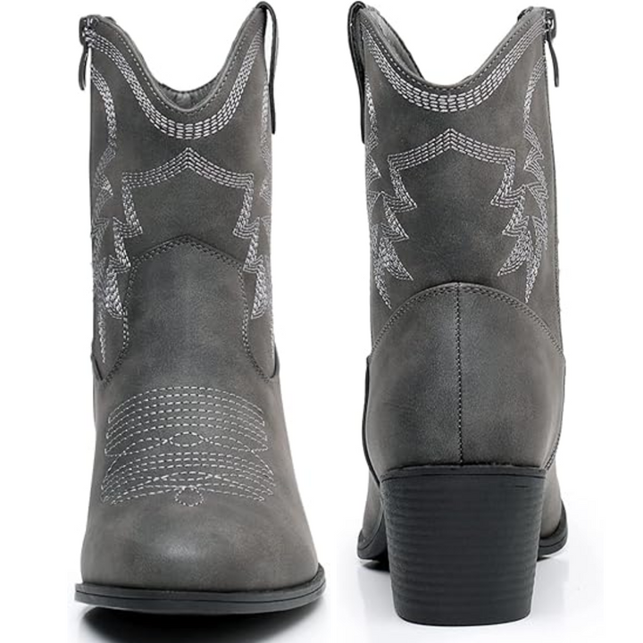Orthopedic Cowgirl Boots with Arch Support for Women - Stylish Western Boots for Everyday Comfort 1