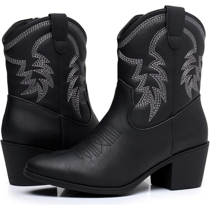 Orthopedic Cowgirl Boots with Arch Support for Women - Stylish Western Boots for Everyday Comfort 3