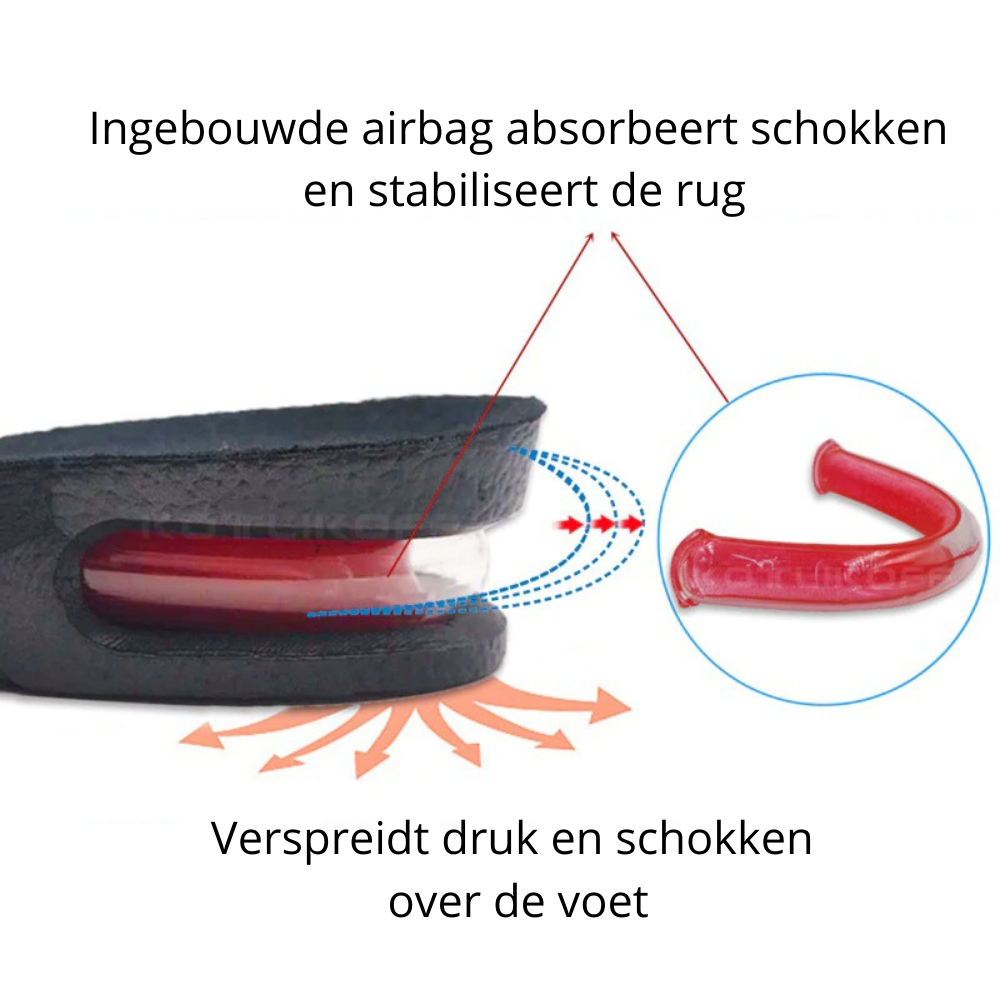 Orthopedic Height Increasing Insoles with Adjustable Arch Support for Extra Comfort 1