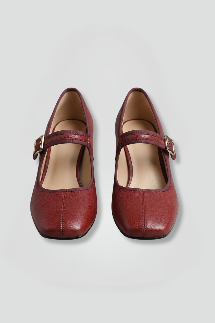 Orthopedic Mary Jane Shoes for Women with Arch Support & Block Heel - Comfortable Everyday Footwear 1