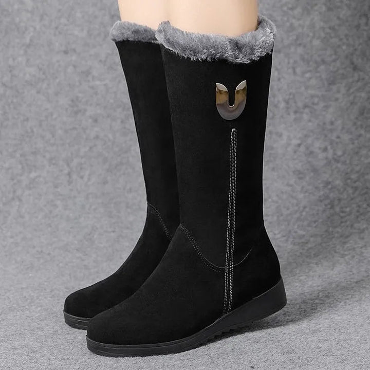Orthopedic Mid-Calf Boots with Arch Support for Women Stylish Warm Winter Footwear 4