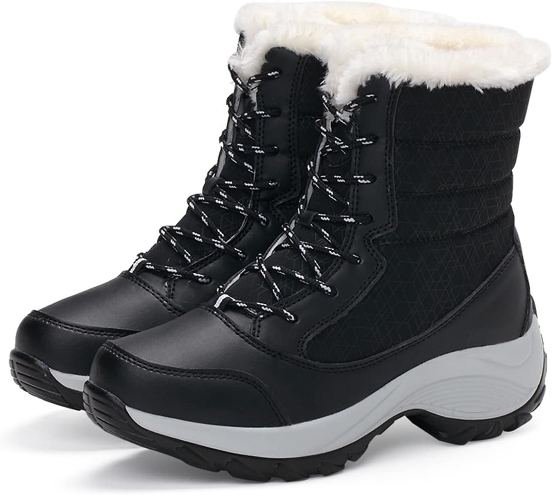 Orthopedic Platform Snow Boots with Arch Support for Women Casual Winter Footwear 1